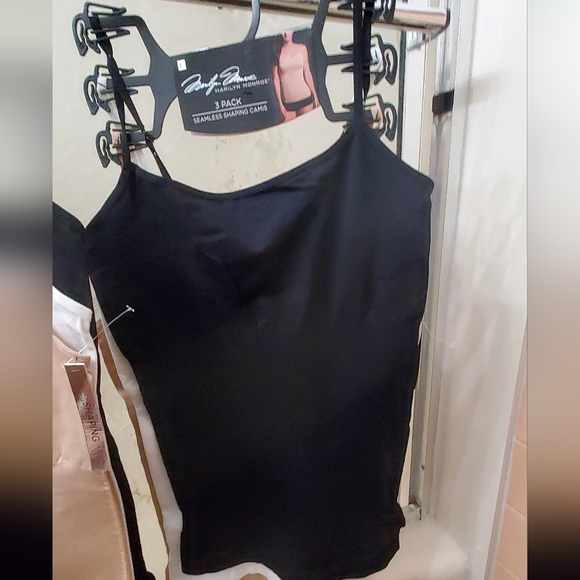 NWT MarylynMonroe 3PK Seamless Shaping Camis;T/W/B;Sz M, L & XL;$45 Each. - Picture 4 of 13